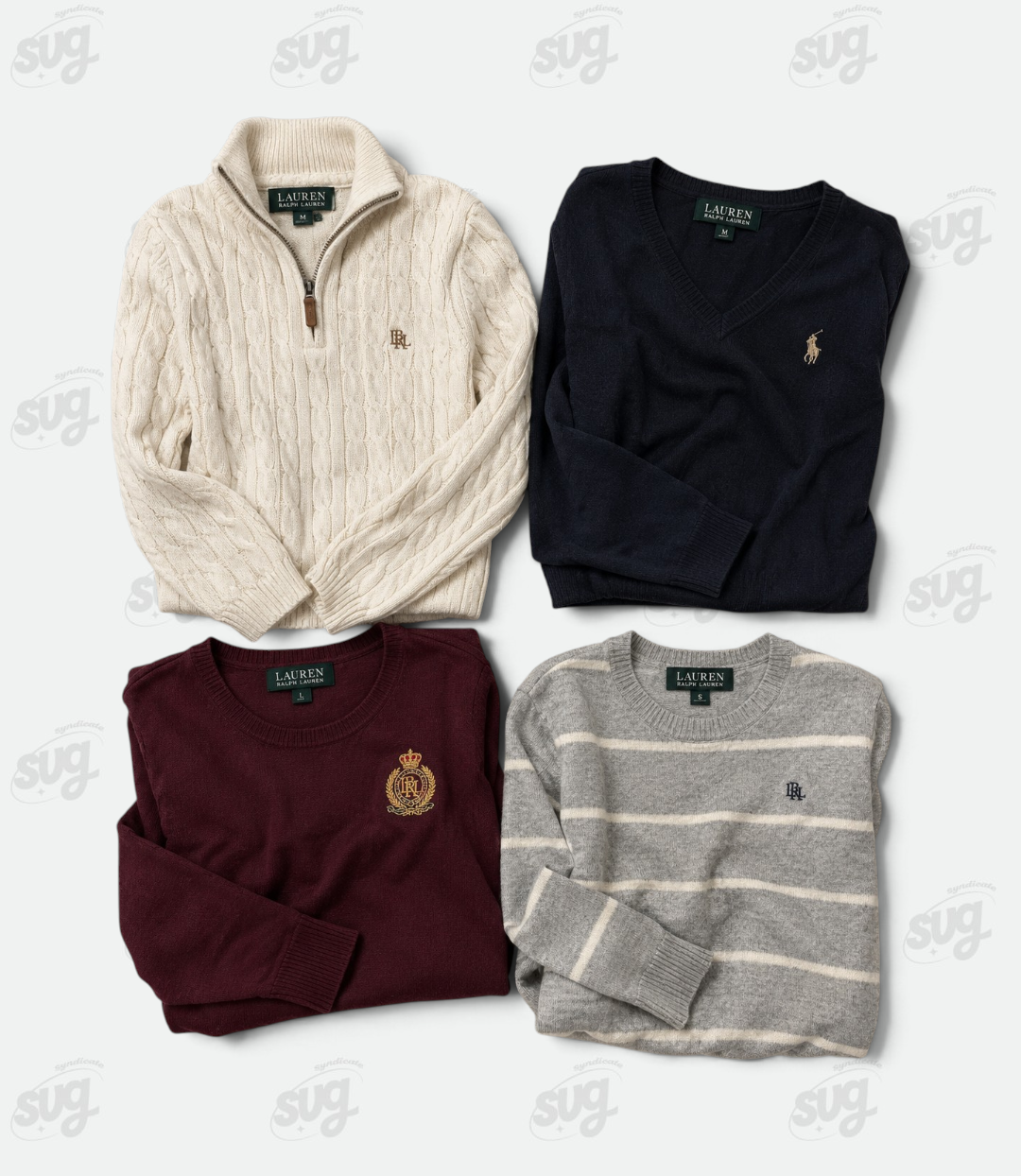 30x LAUREN BY RALPH LAUREN WOMEN'S SWEATERS