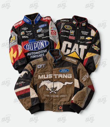 10x NASCAR REWORK JACKETS